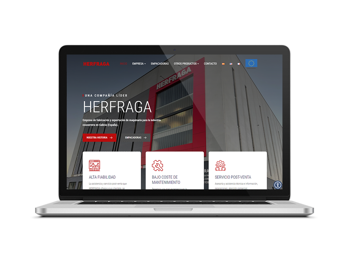 Diseño Web HERFRAGA